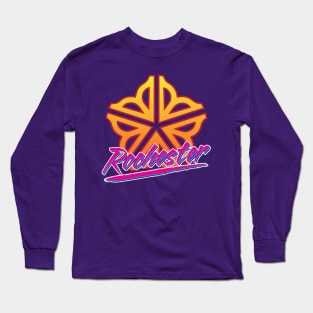 Officially Licensed Retro Rochester Logo Long Sleeve T-Shirt